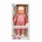 Кукла Тина в спортен тоалет, Dollz And More, Светло розово, 45см