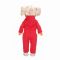 Кукла Тина в спортен тоалет, Dollz And More, Тъмно розово, 45см