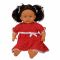Кукла бебе с кафява коса, Dollz And More, Прегърни ме, 40 см