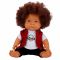 Кукла Curly, Dollz And More, Облечен в тениска с череп, 35 см
