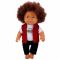 Кукла Curly, Dollz And More, Облечен в тениска с череп, 35 см