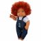 Кукла Curly, Dollz And More, Облечен с гащеризон със  зелен динозавър, 35 см