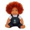 Кукла Curly, Dollz And More, Облечен с гащеризон със  зелен динозавър, 35 см