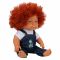 Кукла Curly, Dollz And More, Облечен с гащеризон със  зелен динозавър, 35 см