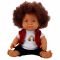 Кукла Curly, Dollz And More, Облечена с тениска със слушалки, 35 см
