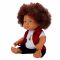 Кукла Curly, Dollz And More, Облечена с тениска със слушалки, 35 см