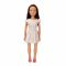 Кукла Клара в ежедневно облекло, Dollz And More, С рокля, 80 см
