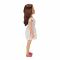 Кукла Клара в ежедневно облекло, Dollz And More, С рокля, 80 см