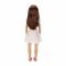 Кукла Клара в ежедневно облекло, Dollz And More, С рокля, 80 см