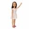 Кукла Клара в ежедневно облекло, Dollz And More, С рокля, 80 см