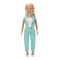 Кукла Клара в спортен тоалет, Dollz And More, Зелен, 80 см