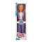 Кукла Клара в спортен тоалет, Dollz And More, Виолетов, 80 см
