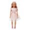Кукла Клара в парти тоалет, Dollz And More, С розова рокля, 80см