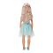 Кукла Клара в парти тоалет, Dollz And More, Със зелена рокля, 80см