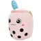 Плюшена играчка, Puffy Friends, Чаша със сламка, Розова, 35 см