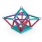 Игра с магнитна конструкция, Geomag Glitter, 60 Части, Рециклирана