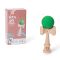 Дървена играчка за сръчност, BS Toys, Kendama, Зелена