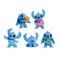 Комплект 5 мини фигурки, Disney Stitch, 5 см