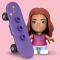 Комплект Megaconstrux, Barbie, You can be anything, Скейтбордист, GWR24