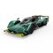 Кола с дистанционно управление, Rastar, Aston Martin Valkyrie Amr Pro, Тъмнозелена, 1:14