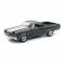 Метален автомобил, New Ray, 1970 Chevrolet El Camino SS, Черен, 1:25