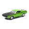 Метален автомобил, New Ray, 1970 Plymouth Cuda, Зелен, 1:25