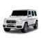 Количка с дистанционно Rastar, Mercedez-Benz G63 AMG, 1:24, Бял