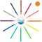 Комплект за оцветяване Bic - Kids Activity Case