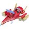 Фигурка с боен самолет, Avengers, Iron Man, Repulsor Blast Battle Jet, 10 см, F9329