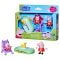 Комплект за игра с 2 фигурки и аксесоари, Peppa Pig и Evie, Park Fun, G0528
