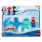 Kомплект от 2 превозни средства Spidey and his Amazing Friends, Waterwebs, Spidey и Hydro-Man, G1463