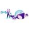 Фигурка с превозно средство, Spidey and his Amazing Friends, Water-Webs Ghost Turtle, G1466