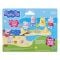 Комплект за игра с 2 фигурки и аксесоари, Peppa Pig, Pig Siblings Beach Day, G2833