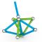Игра с магнитна конструкция Geomag Classic Recycled, 25 части