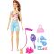 Комплект за игра с кукла Barbie, Workout Outfit, HKT91