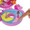 Комплект за игра с 2 кукли и 12 аксесоара Polly Pocket, Unicorn Floatie, HKV34