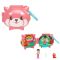 Мини чантичка във формата на животно с аксесоари, Polly Pocket, Червена Панда, HKV49