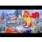 Комплект за игра с 2 колички, Hot Wheels, Мега Гараж, HKX48