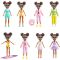Комплект 2 кукли с дрехи и аксесоари, Polly Pocket, HRD61