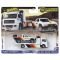 Автовоз с количка Hot Wheels, Car Culture, Toyota Off-Road Pickup Truck и Fleet Street Truck, HRV39