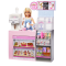 Комплект за игра с кукла Barbie, Coffee Shop, HXN94