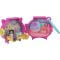 Мини чантичка във формата на животно с аксесоари, Polly Pocket, Axolotl, HXX22