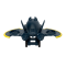Мини метално превозно средство, Fisher Price, Batwheels, Batwing The Bat Plane, 1:55, HYB67