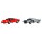 Комплект 2 метални колички, Hot Wheels, Lamborghini Countach LP5000QV и Lancia Stratos Zero, JBL02