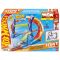 Комплект за игра с количка, Hot Wheels, Stunt Tracks, Corkscrew Jump Champion, JFH36