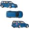 Комплект 2 метални колички, Hot Wheels, Car Culture, 2005 Mitsubishi Lancer Evolution IX Wagon si 2004 Subaru Forester STI, JHW46