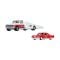 Автовоз с количка Hot Wheels, Car Culture Team Transport, 66 Chevrolet Corvair Yenko Stinger и 72 Chevy Ramp Truck C, JHX91