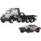 Автовоз с количка Hot Wheels, Car Culture Team Transport, 67 Off Road Tout-Terrain Camaro и Terra-Torque, JHX93