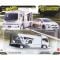 Автовоз с количка Hot Wheels, Car Culture Team Transport, HW Honda Civic Type-R и Kousoku Hauler, JHX94