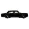 Метална кола, Hot Wheels Premium, Car Culture, Thrill Climbers, Mercedes-Benz 300 SEL 6.8 AMG, JKF20